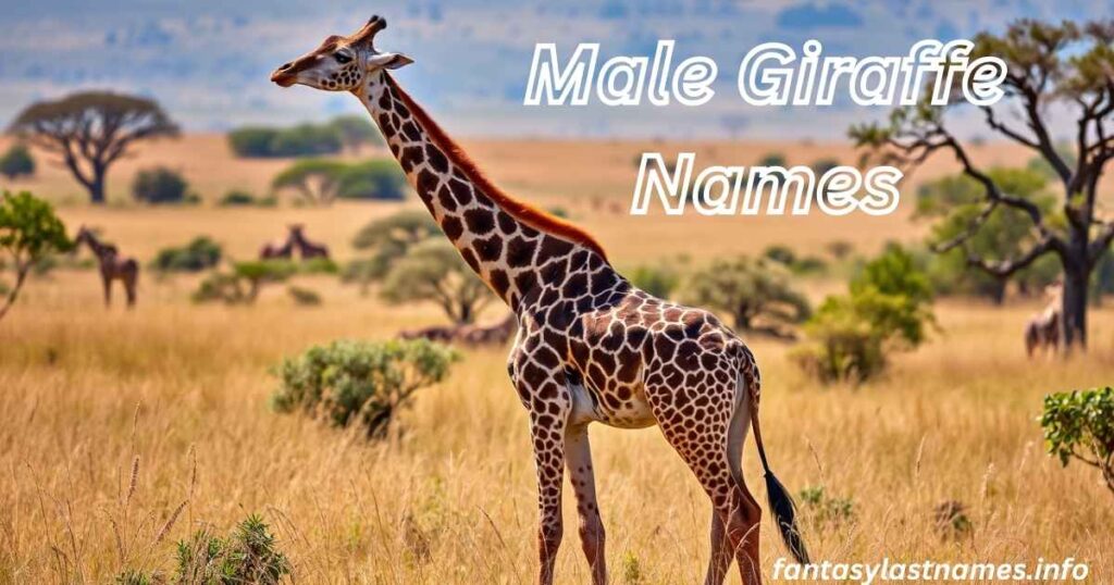 Male Giraffe Names