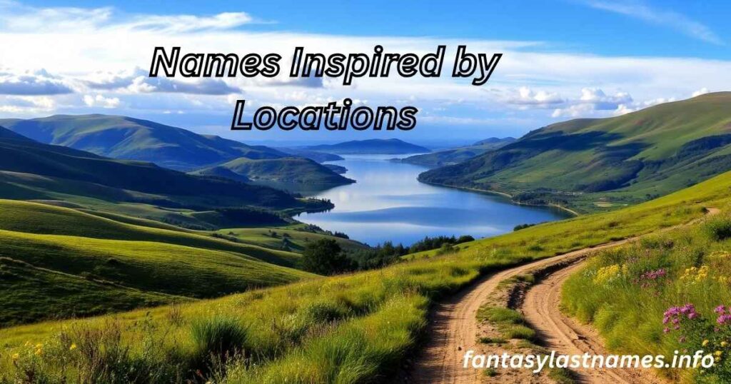 Names Inspired by Locations
