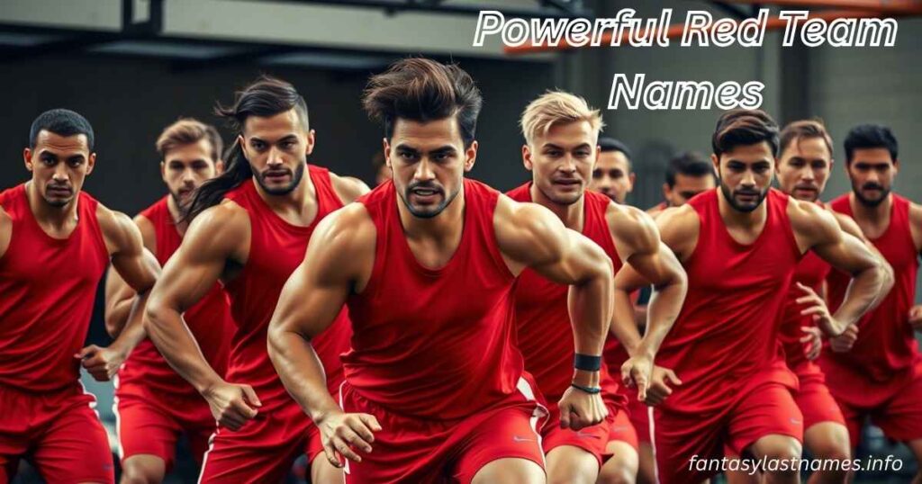 Powerful Red Team Names