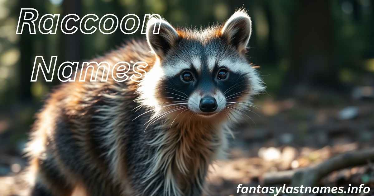 Raccoon Names