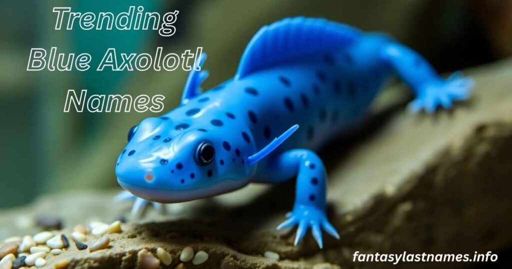 Trending Blue Axolotl Names