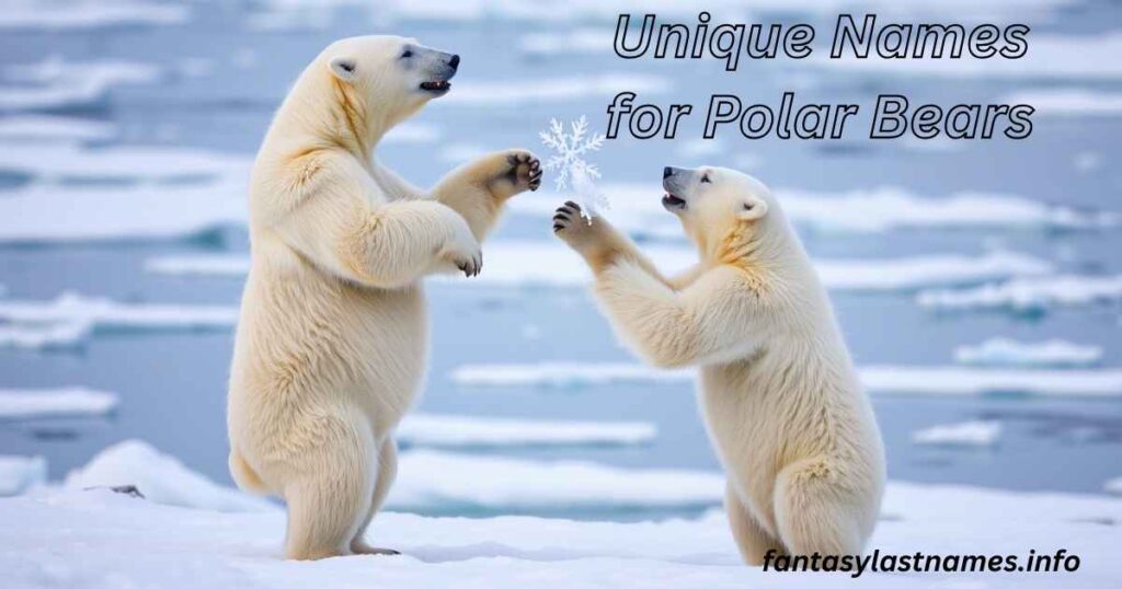 Unique Names for Polar Bears