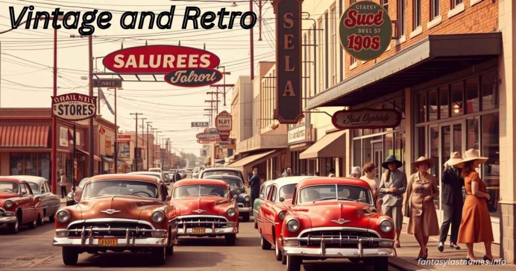 Vintage and Retro