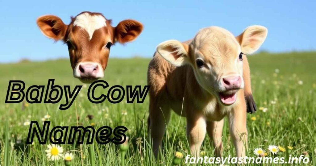 Baby Cow Names