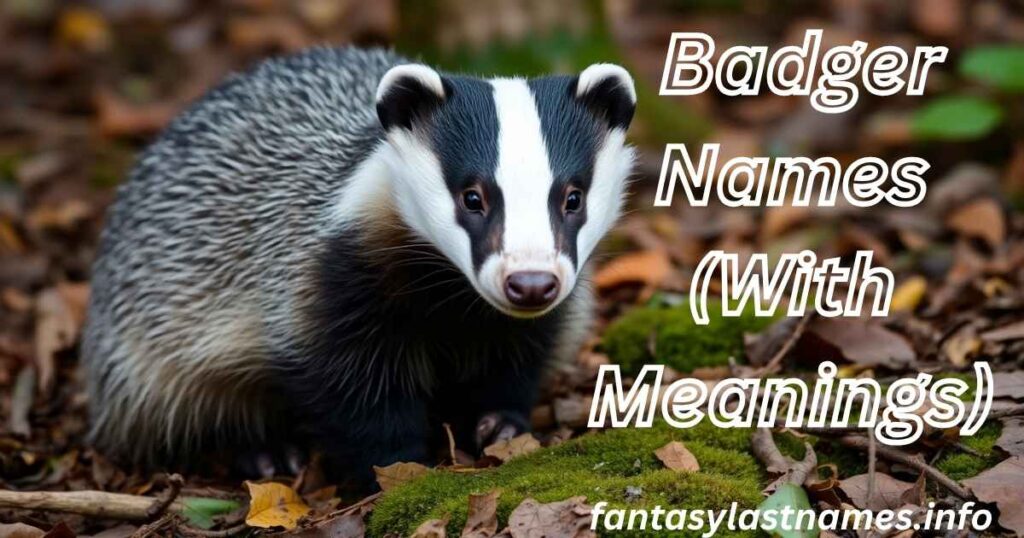  Badger Names (With Meanings)