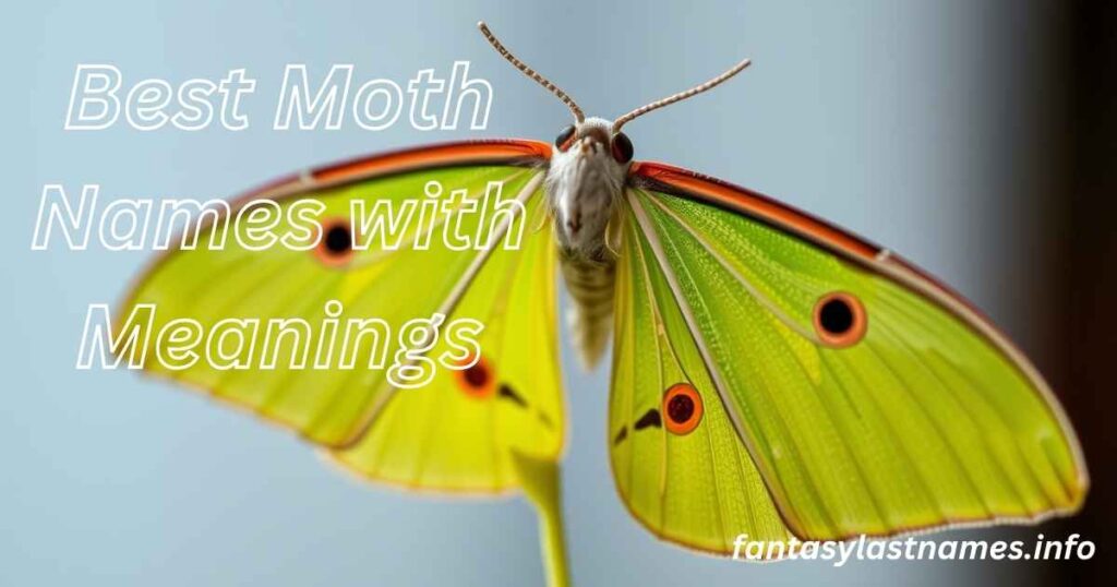 Best Moth Names with Meanings