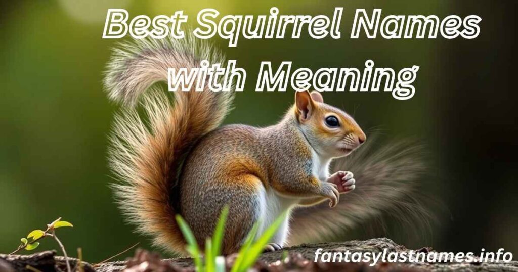 Best Squirrel Names with Meaning