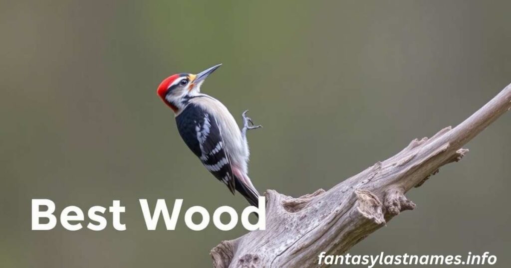 Best Woodpecker Names with Meaning