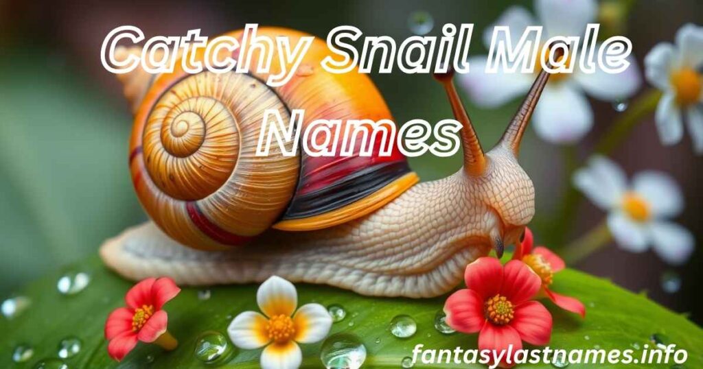 Catchy Snail Male Names 