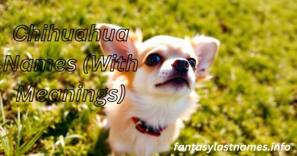 Chihuahua Names (With Meanings)