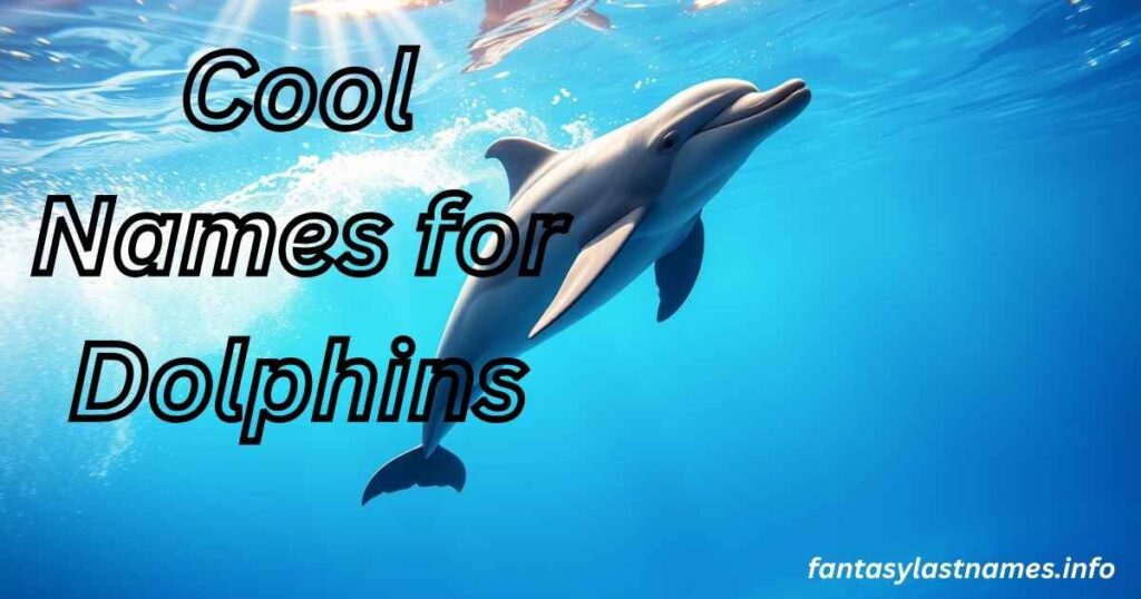 Cool Names for Dolphins