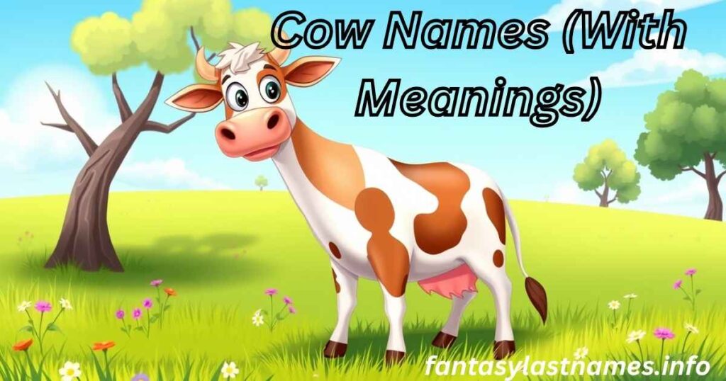 Cow Names (With Meanings)