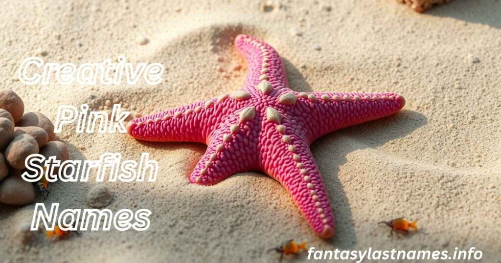 Creative Pink Starfish Names