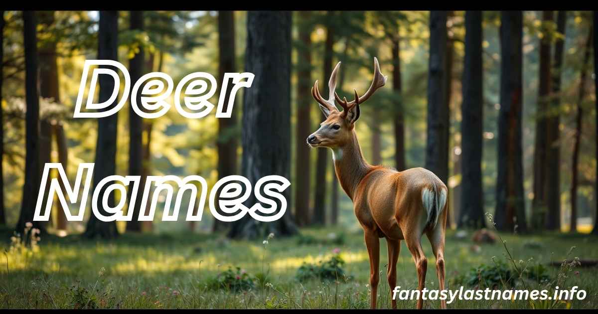 Deer Names