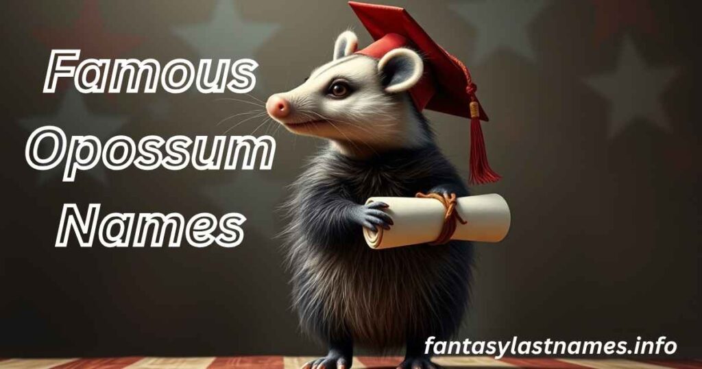 Famous Opossum Names