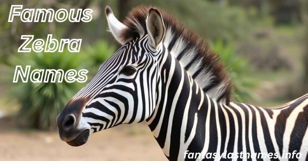 Famous Zebra Names