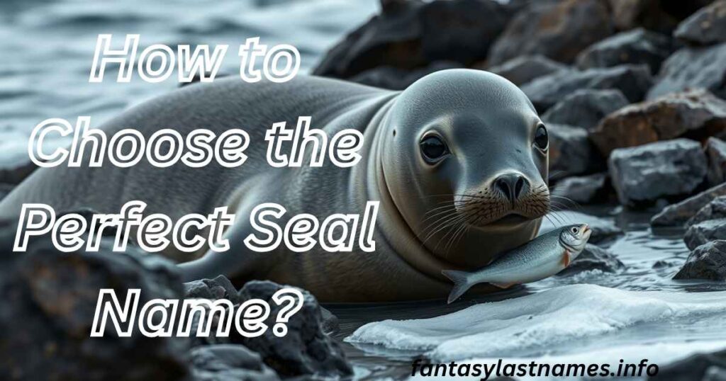 How to Choose the Perfect Seal Name?