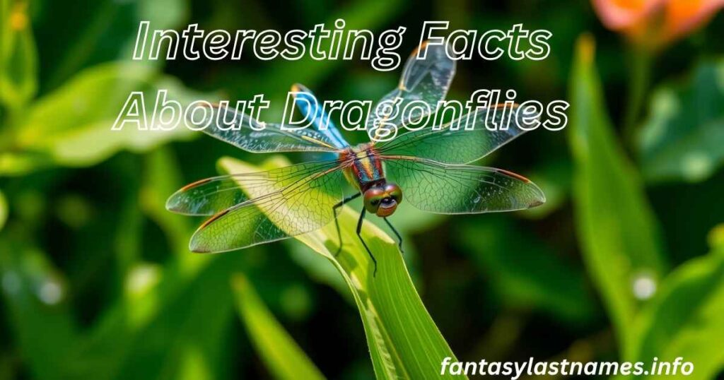 Interesting Facts About Dragonflies