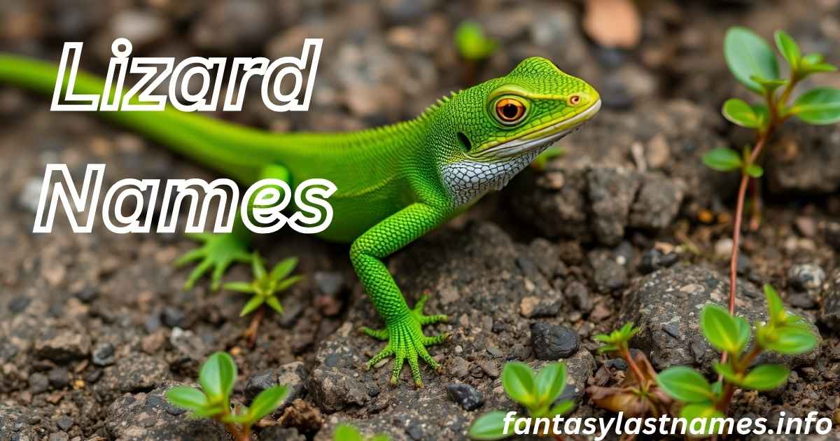 Lizard Names