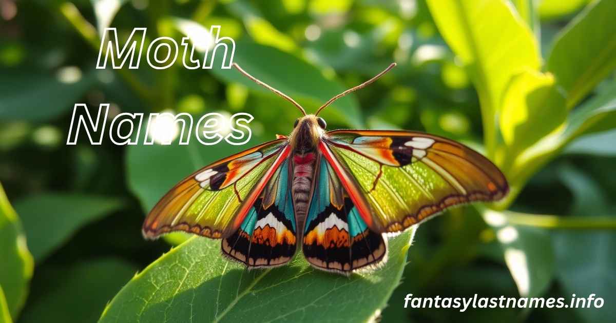 Moth Names
