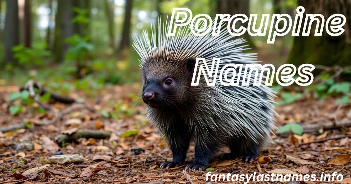 Porcupine Names