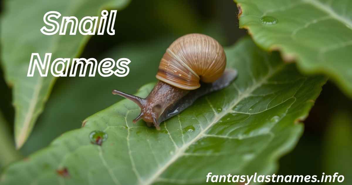 Snail Names