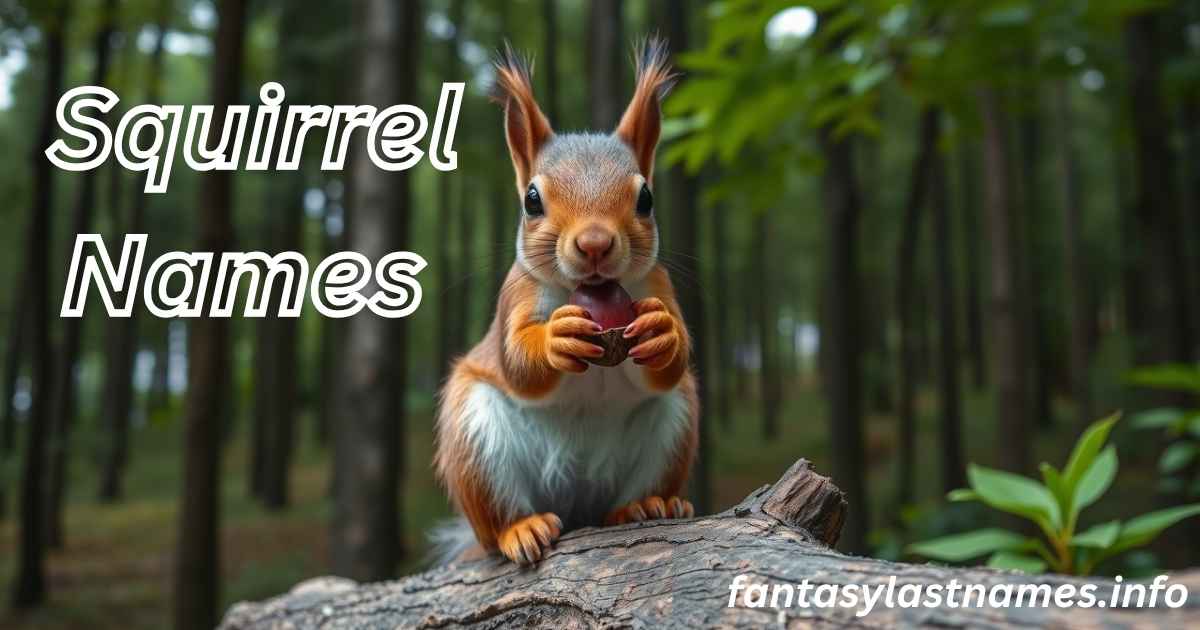 Squirrel Names