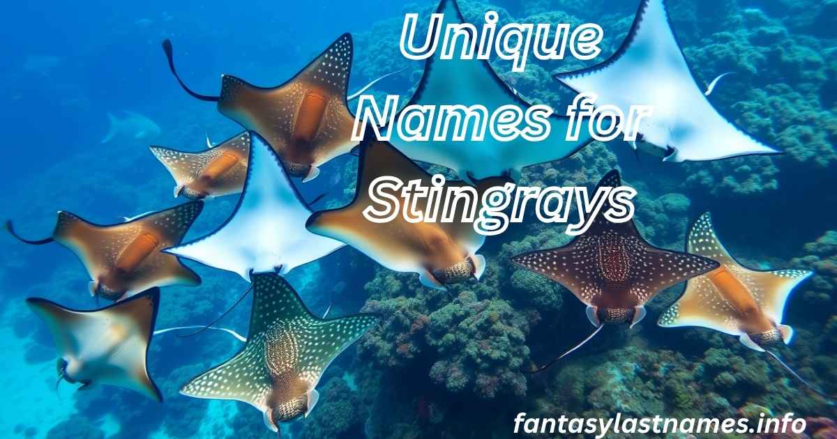 Unique Names for Stingrays