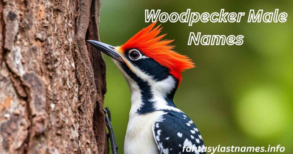 Woodpecker Male Names