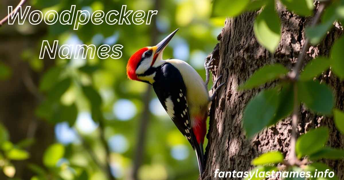 Woodpecker Names