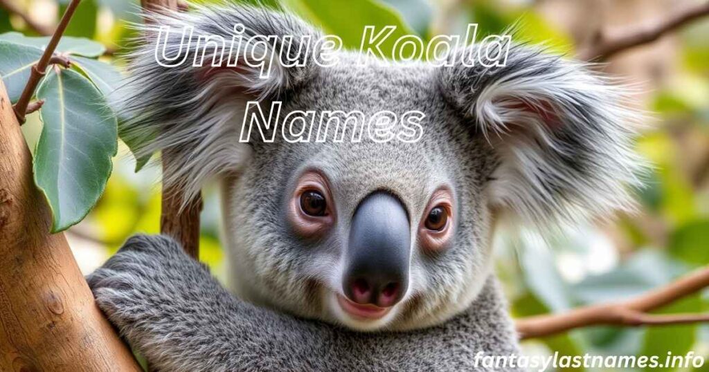 Unique Koala Names